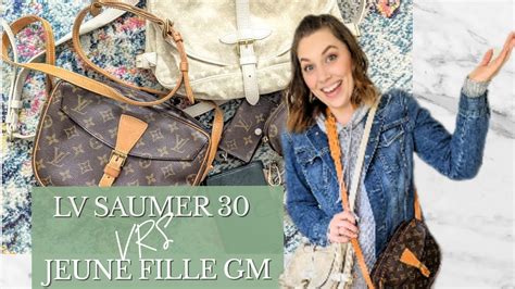 LV bag review SAUMER 30 or JEUNE FILLE GM 